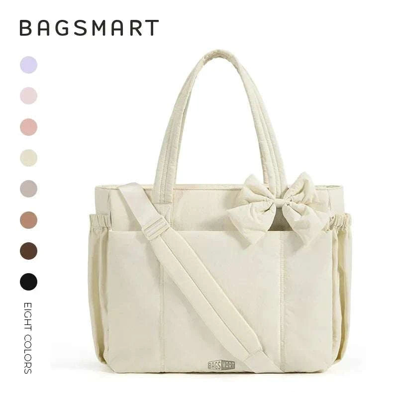 CarryNest™ Large Work Tote Bag with multiple compartments and sturdy handles