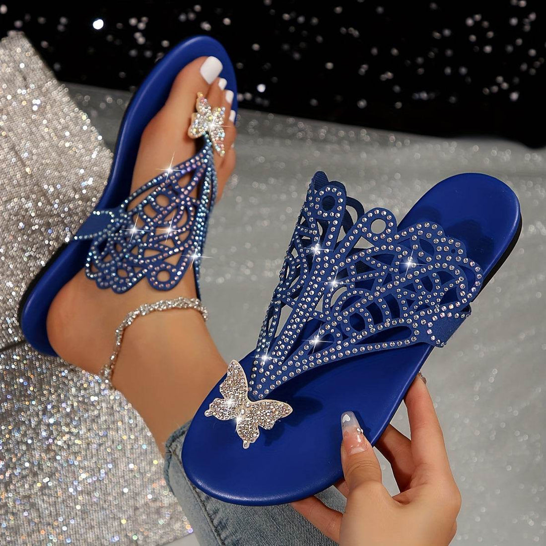 GlimmaBloom Sandals - Where2Save