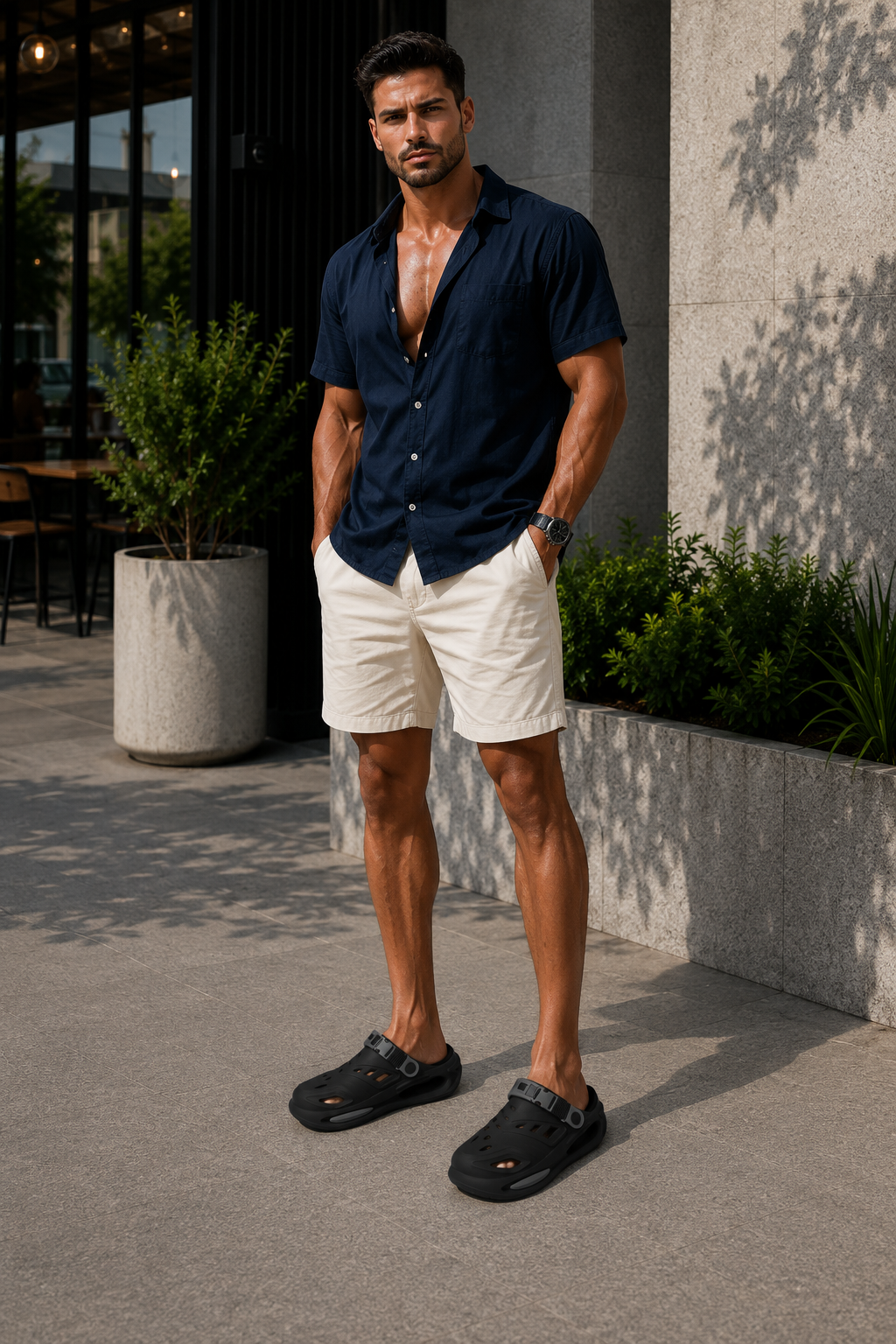 Men’s Lightweight Sport Clog Sandals