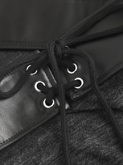 PlaidLace Hooded Top - Where2Save