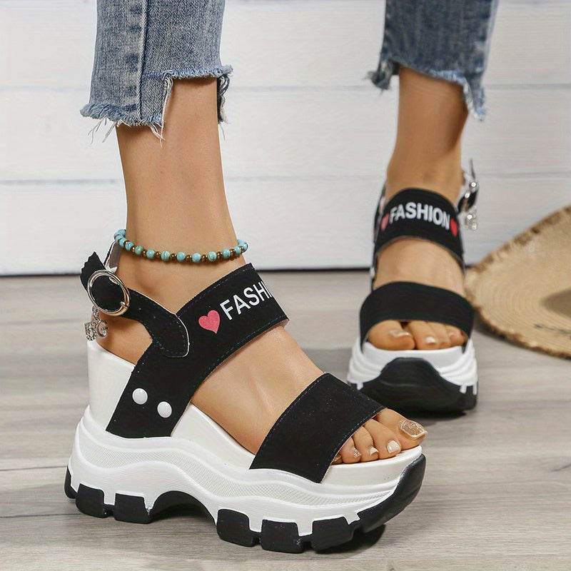 Celeste Buckle Sandals - Where2Save