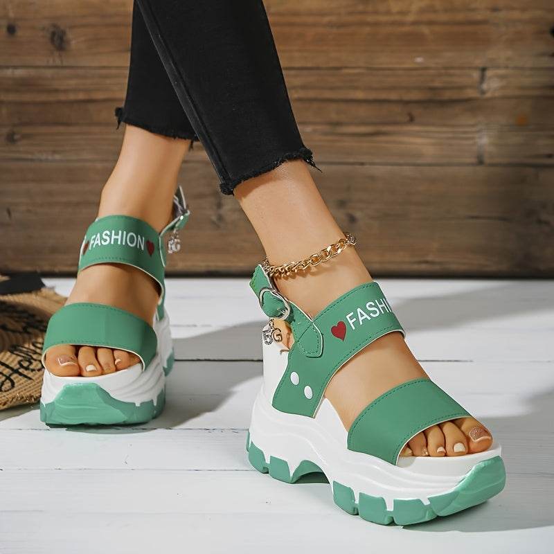 Celeste Buckle Sandals - Where2Save