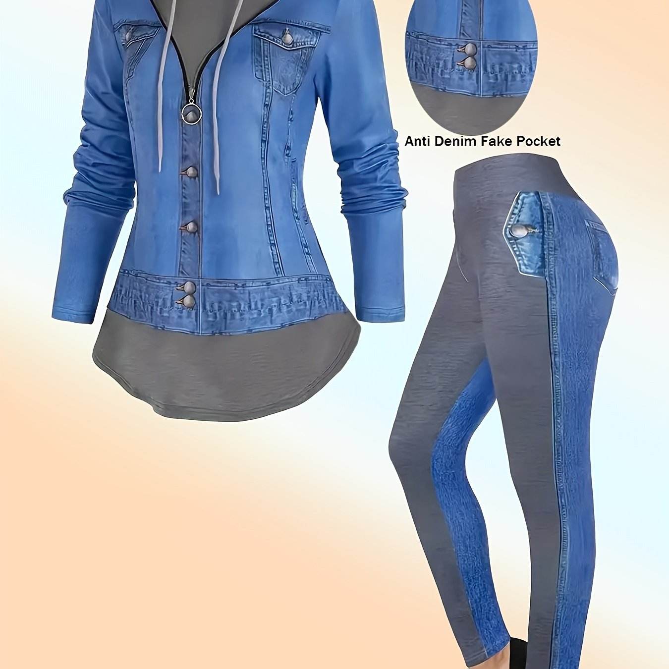 DenimLuxe Set - Where2Save