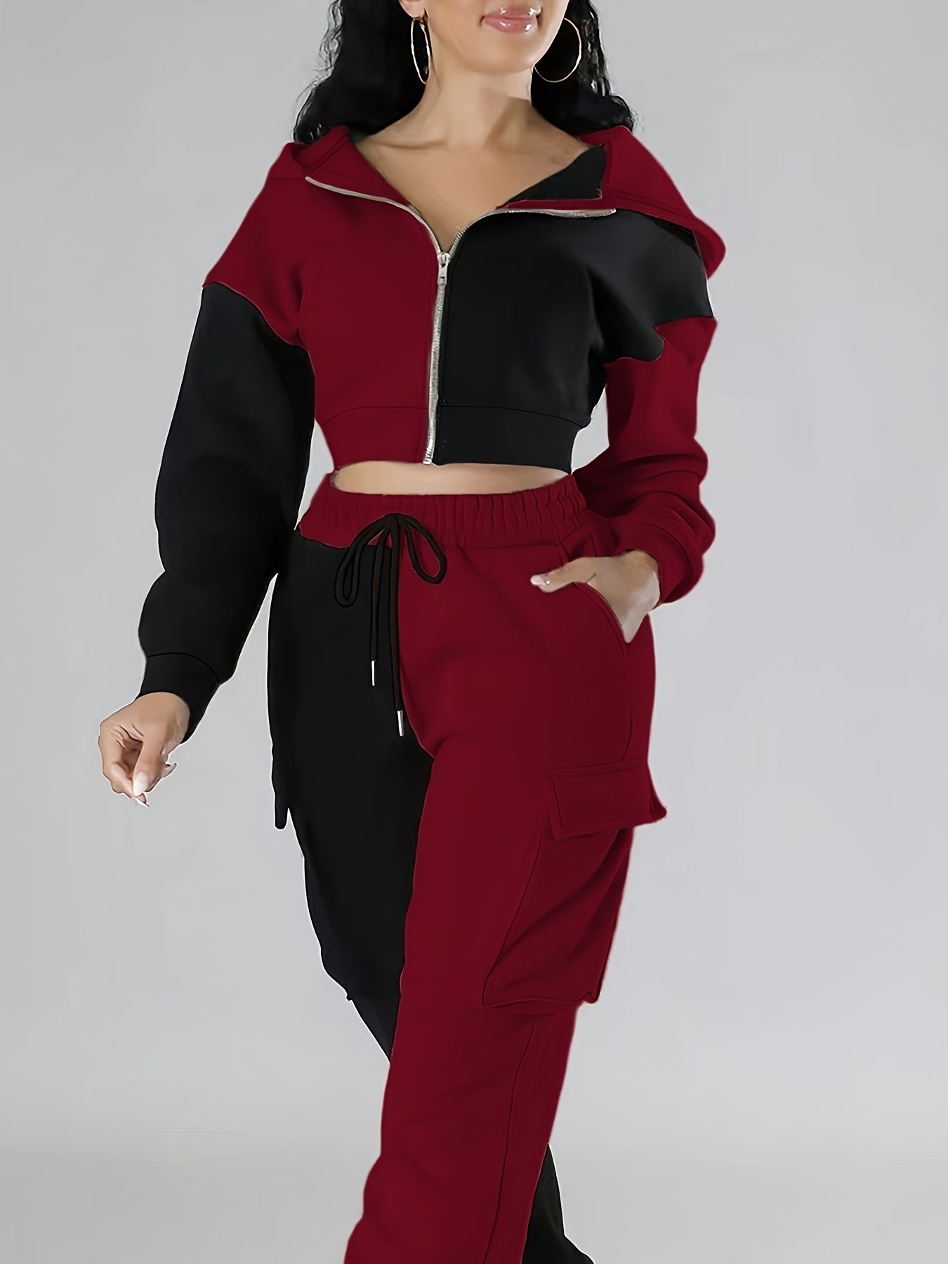 Hoodie Set Stylish Two-Piece Comfy Set