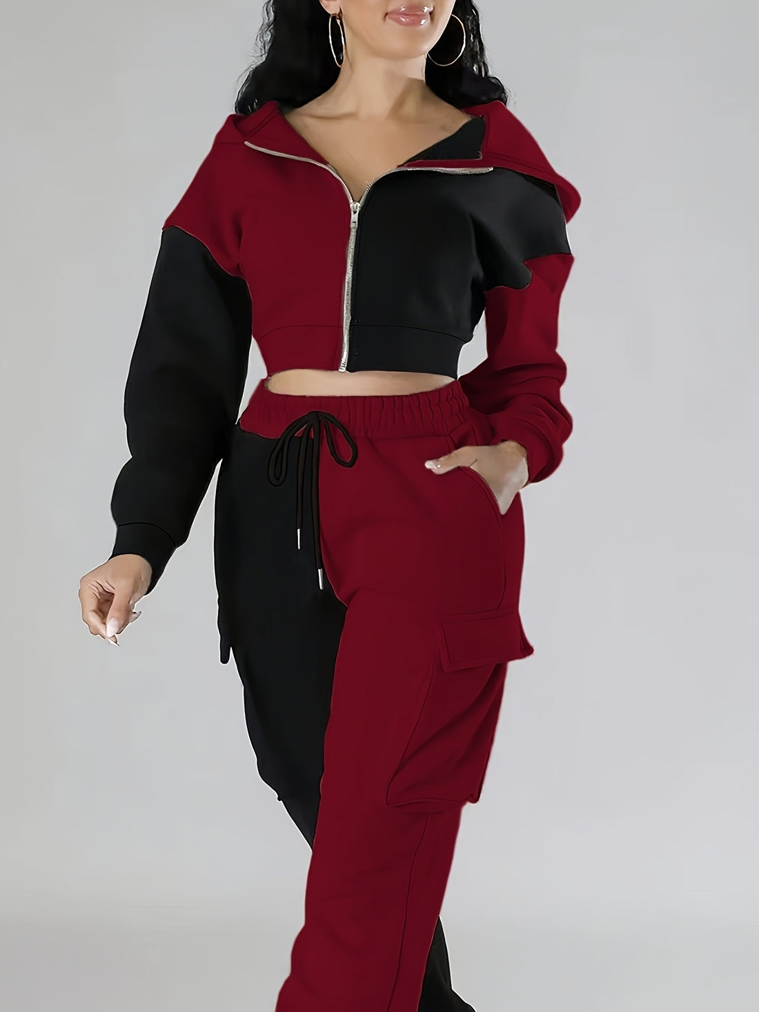 Hoodie Set Stylish Two-Piece Comfy Set
