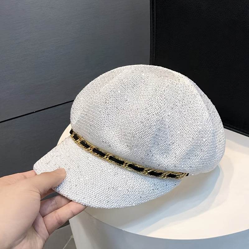 Noir Luxe Beret - Where2Save