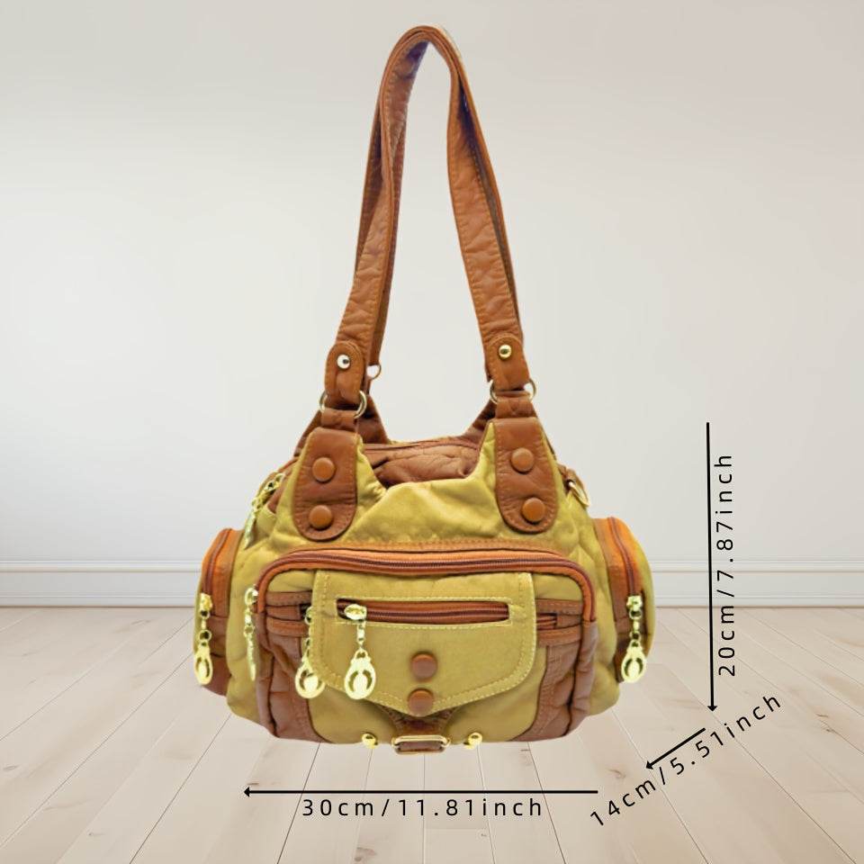 GoldenButton Crossbody - Where2Save