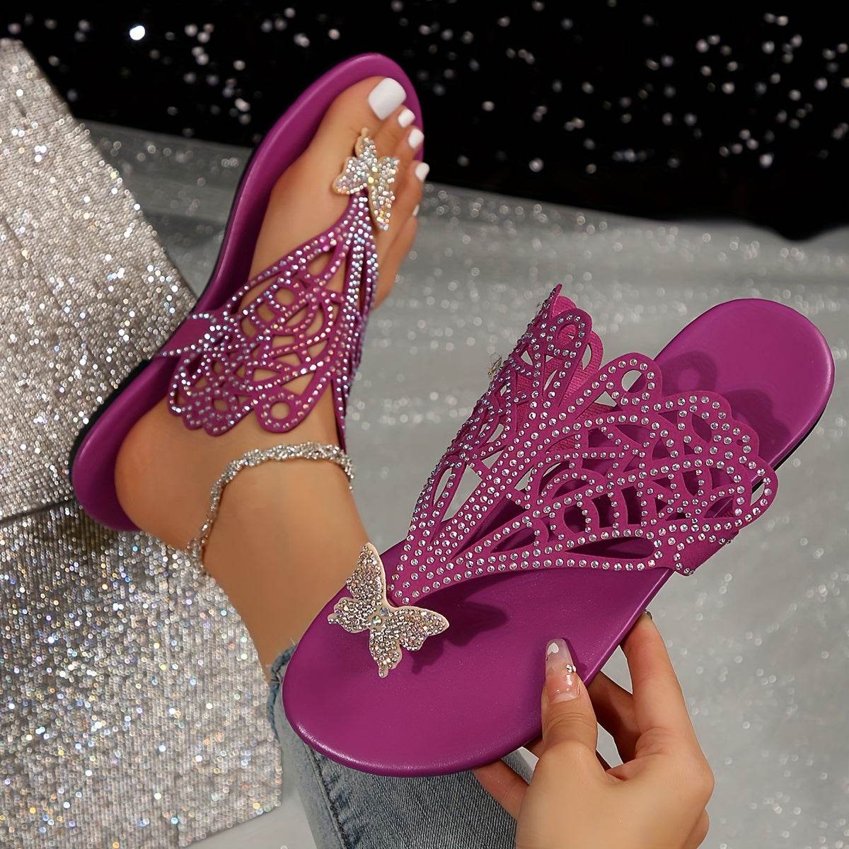 GlimmaBloom Sandals - Where2Save