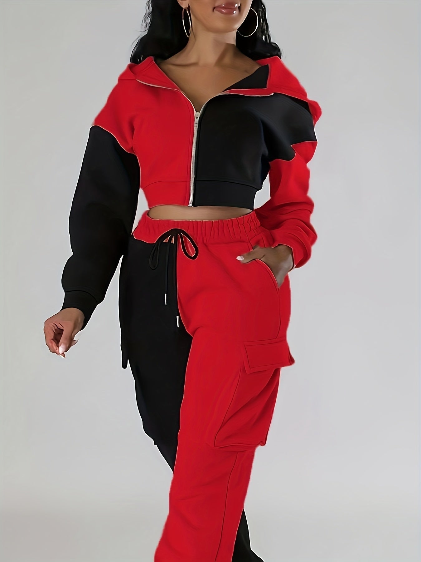 Hoodie Set Stylish Two-Piece Comfy Set