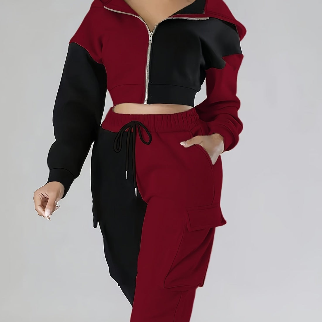 Hoodie Set Stylish Two-Piece Comfy Set
