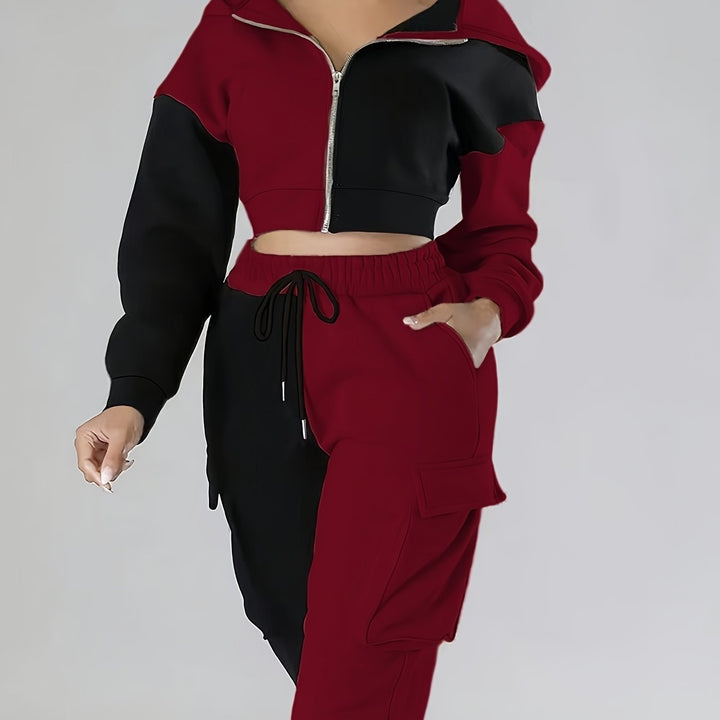Hoodie Set Stylish Two-Piece Comfy Set