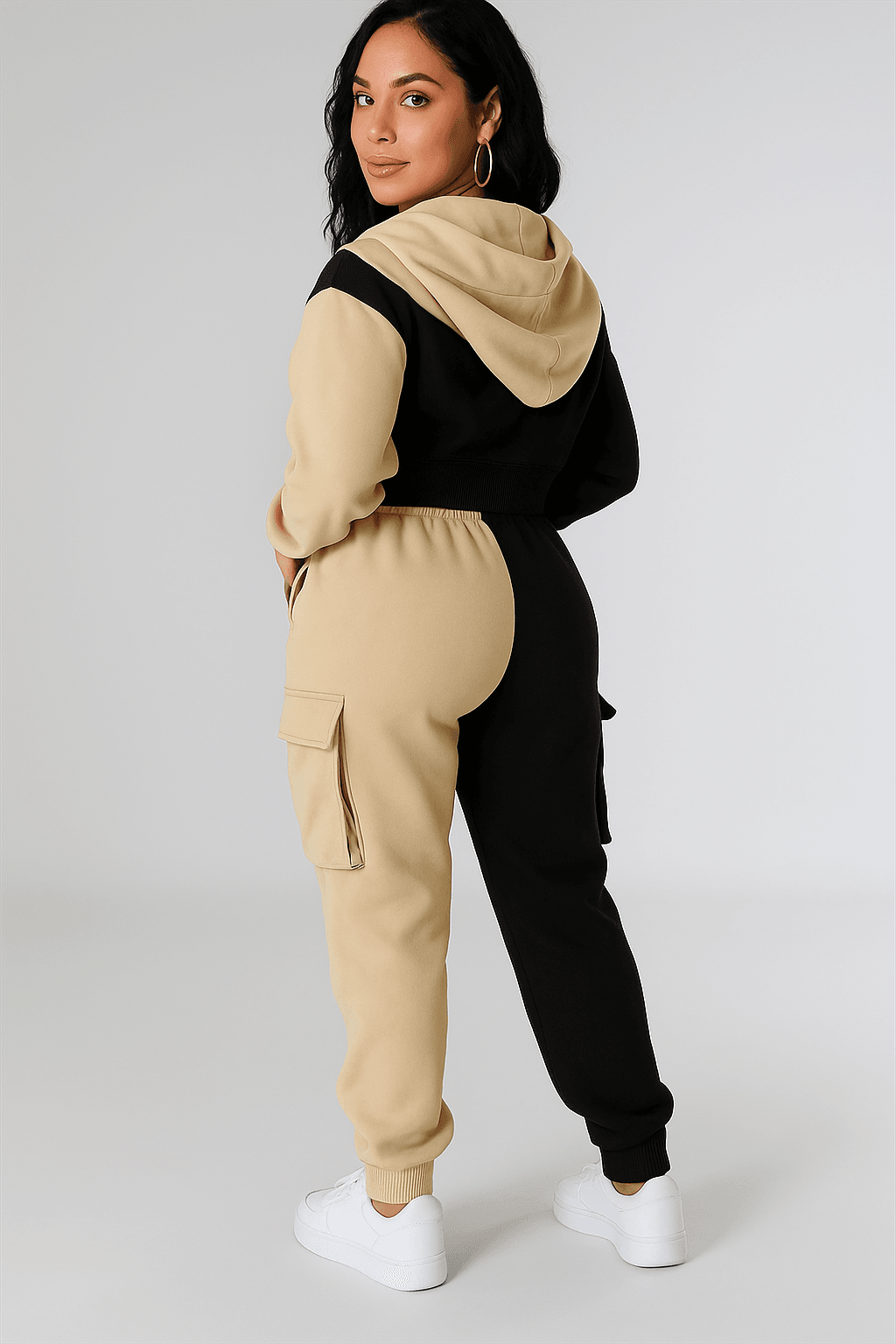 Hoodie Set Stylish Two-Piece Comfy Set - Where2Save