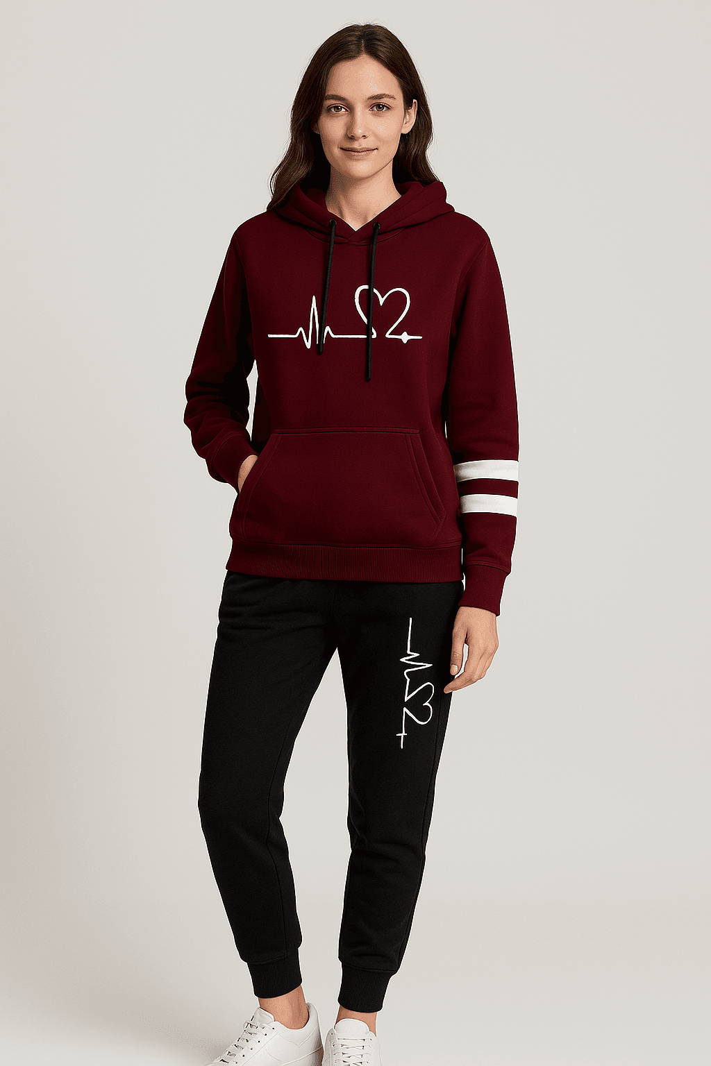 Hoodie Set Comfort Women's Tracksuit - Where2Save