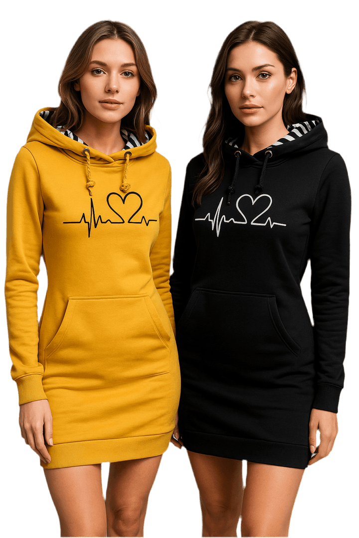 CozyChic Hoodie Dress - Where2Save