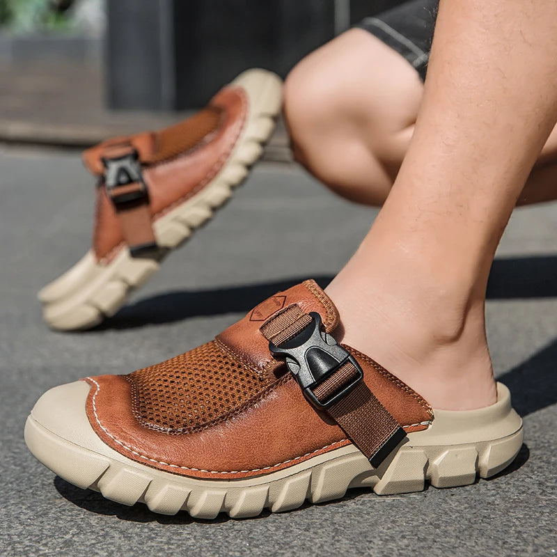 Trail Grip Buckle Slide Clogs