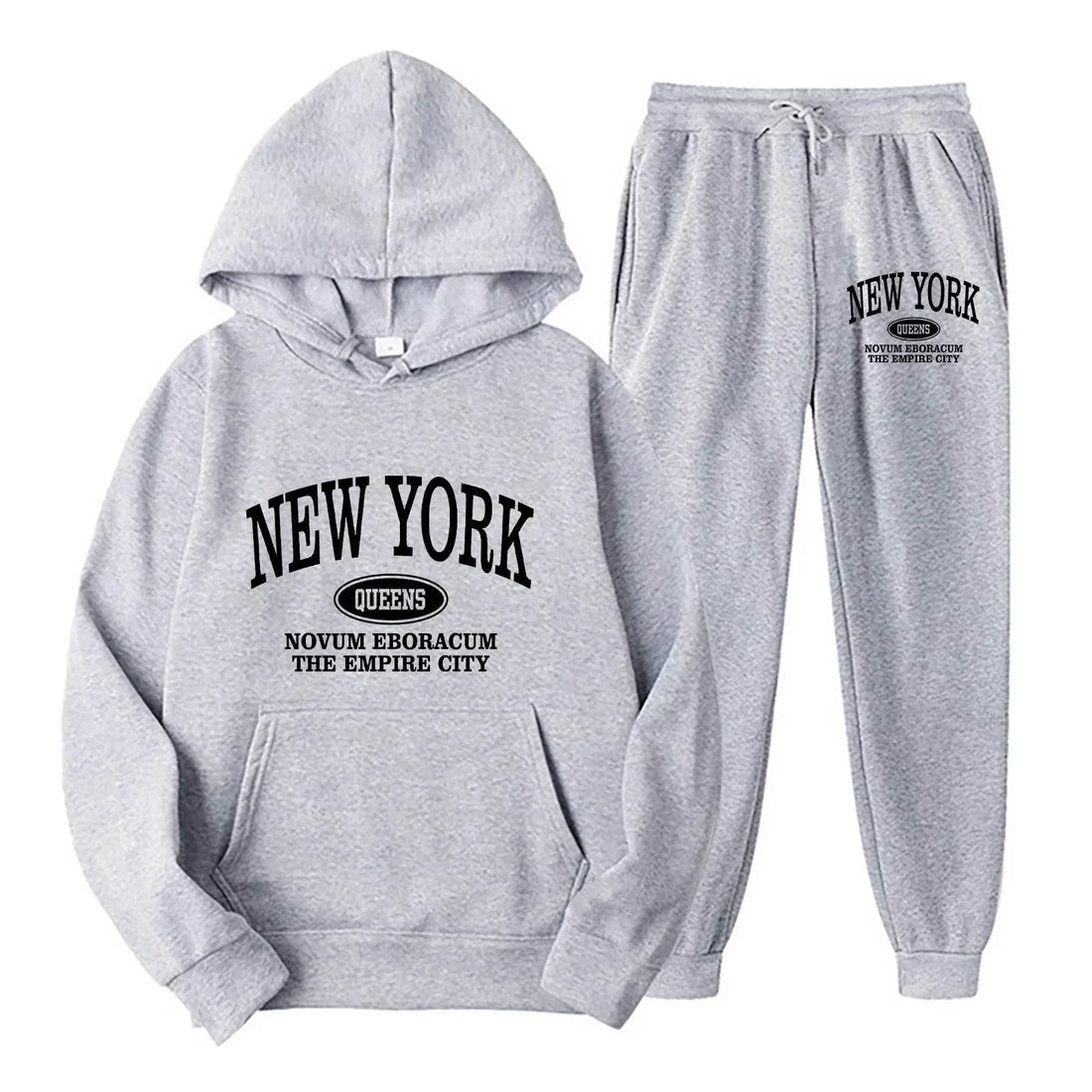 Hoodie Set Chic New York Sweatshirt - Where2Save