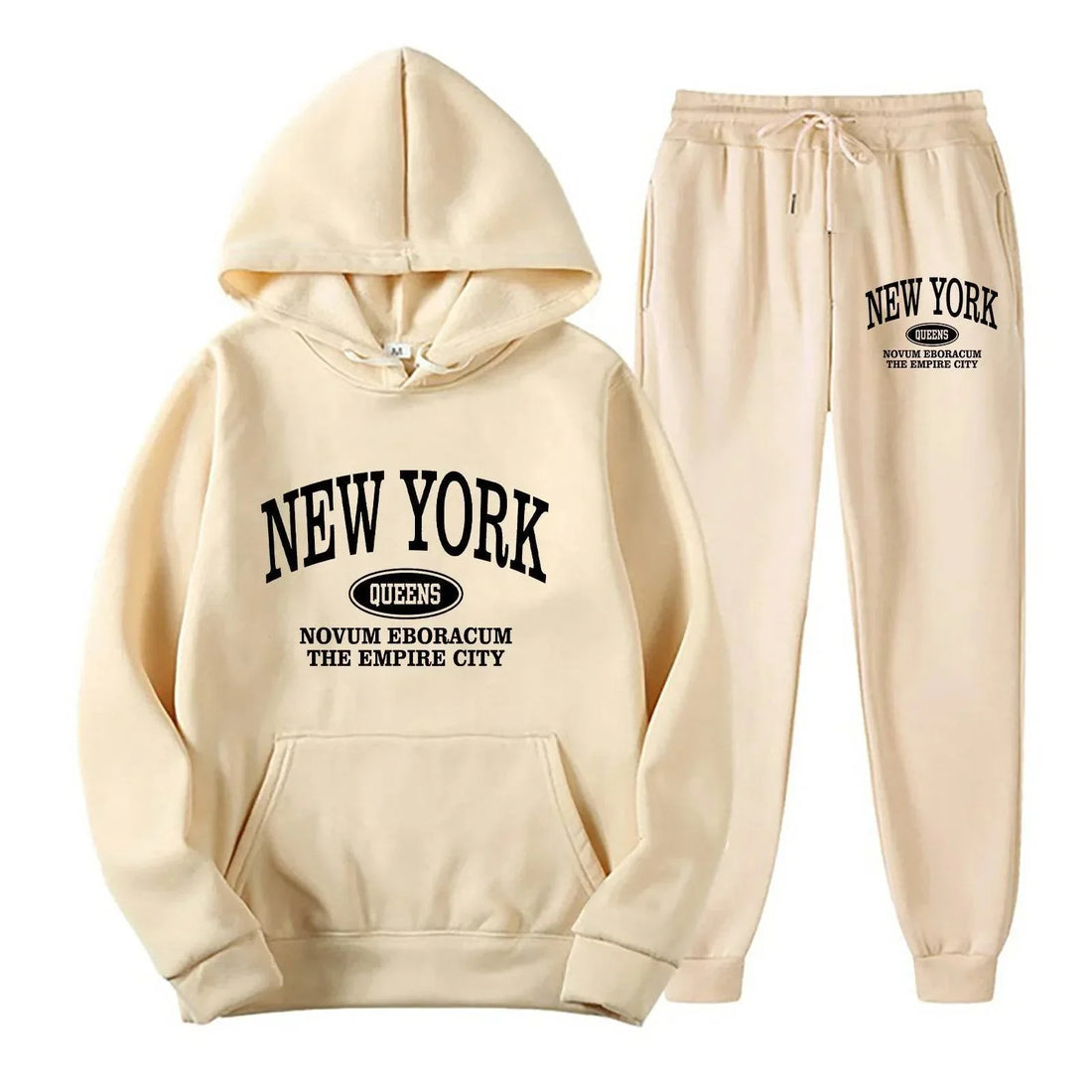 Hoodie Set Chic New York Sweatshirt - Where2Save
