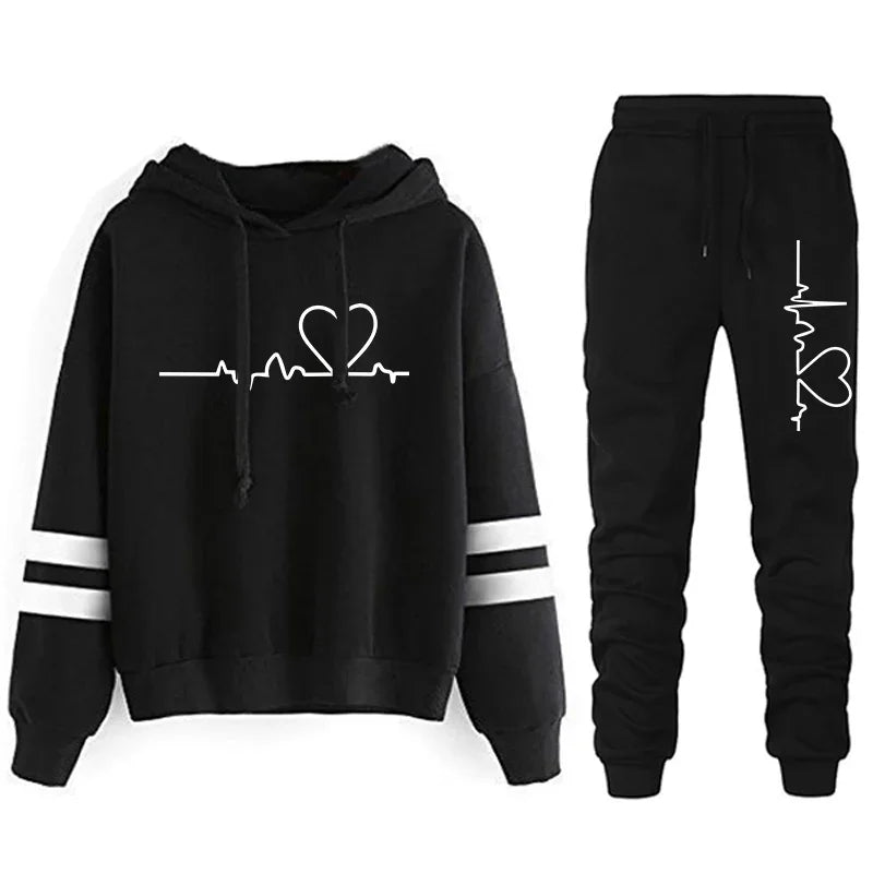 Hoodie Set Comfort Women&