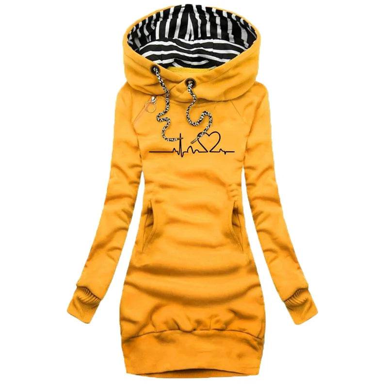 CozyChic Hoodie Dress - Where2Save