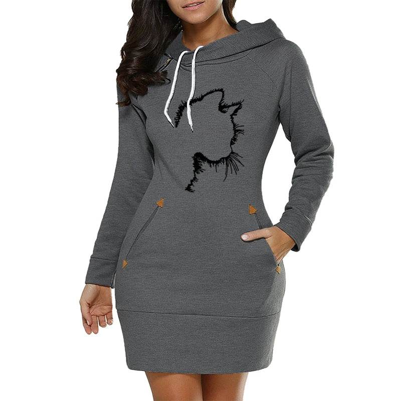 ZipAura Midi Dress - Where2Save