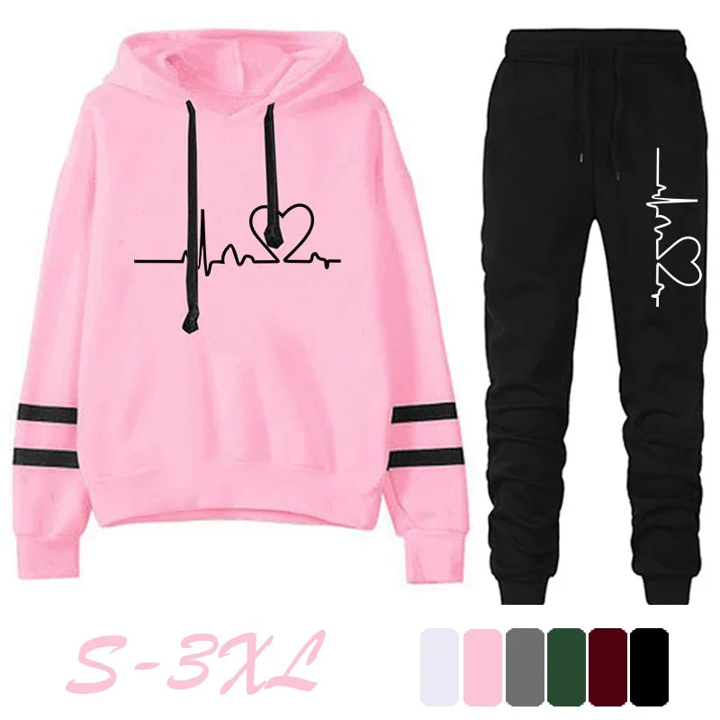 Hoodie Set Comfort Women&