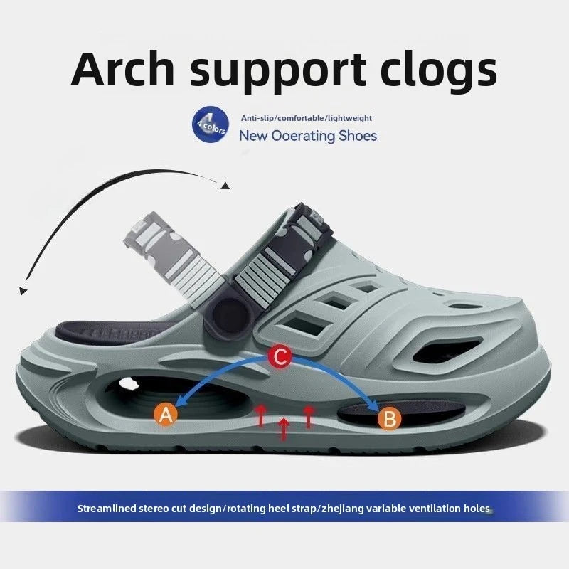 Men’s Lightweight Sport Clog Sandals