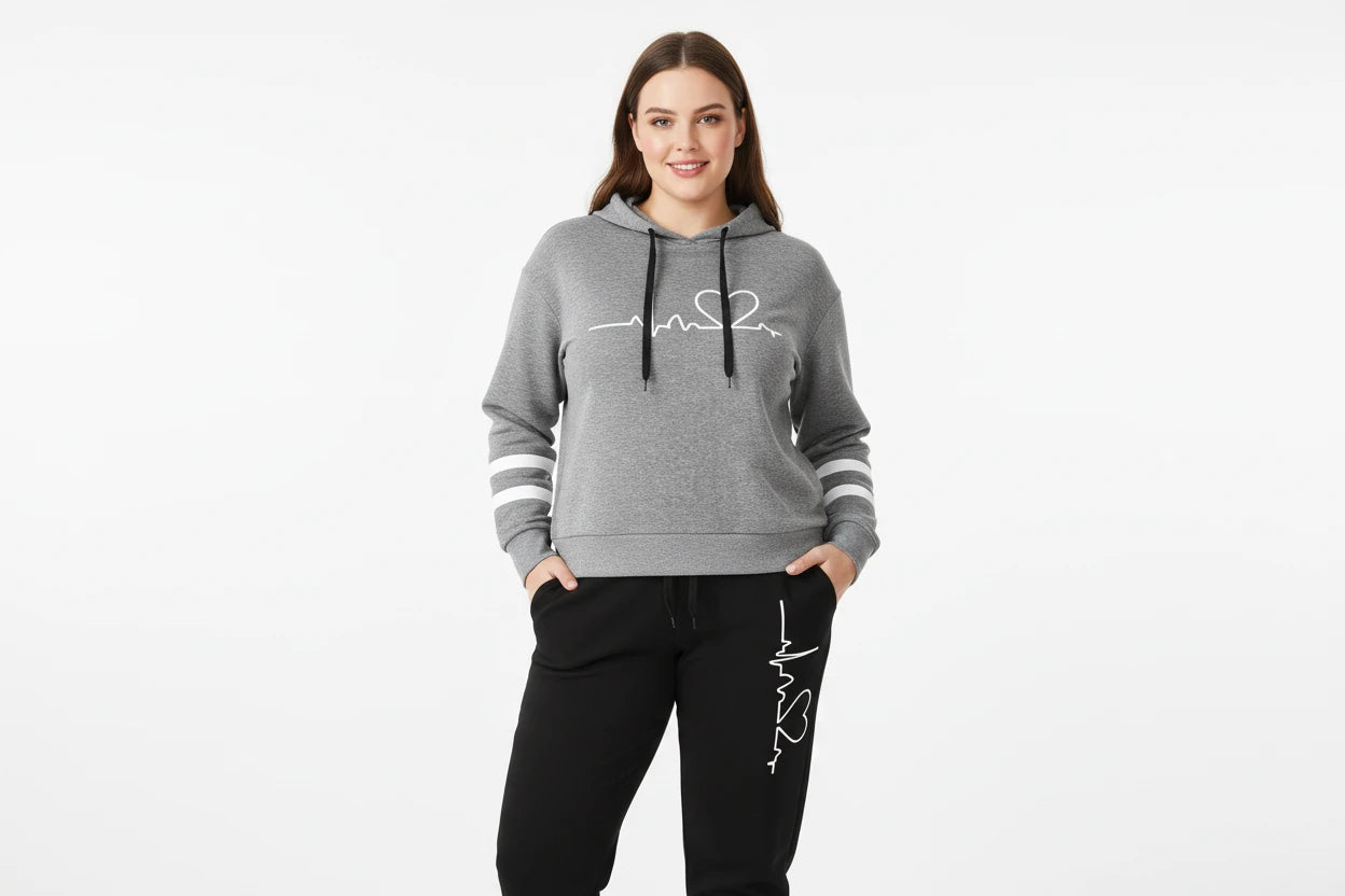 Hoodie Set Comfort Women&