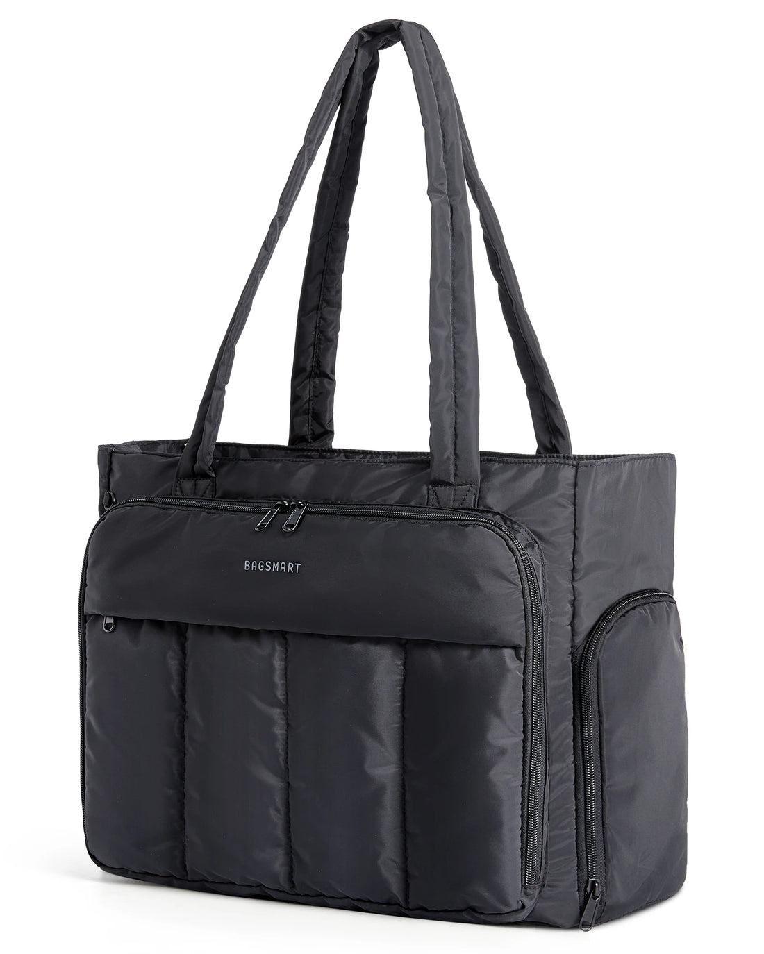 WorkNest™ Laptop & Lunch Tote Bag – Quilted Office Organizer for Women