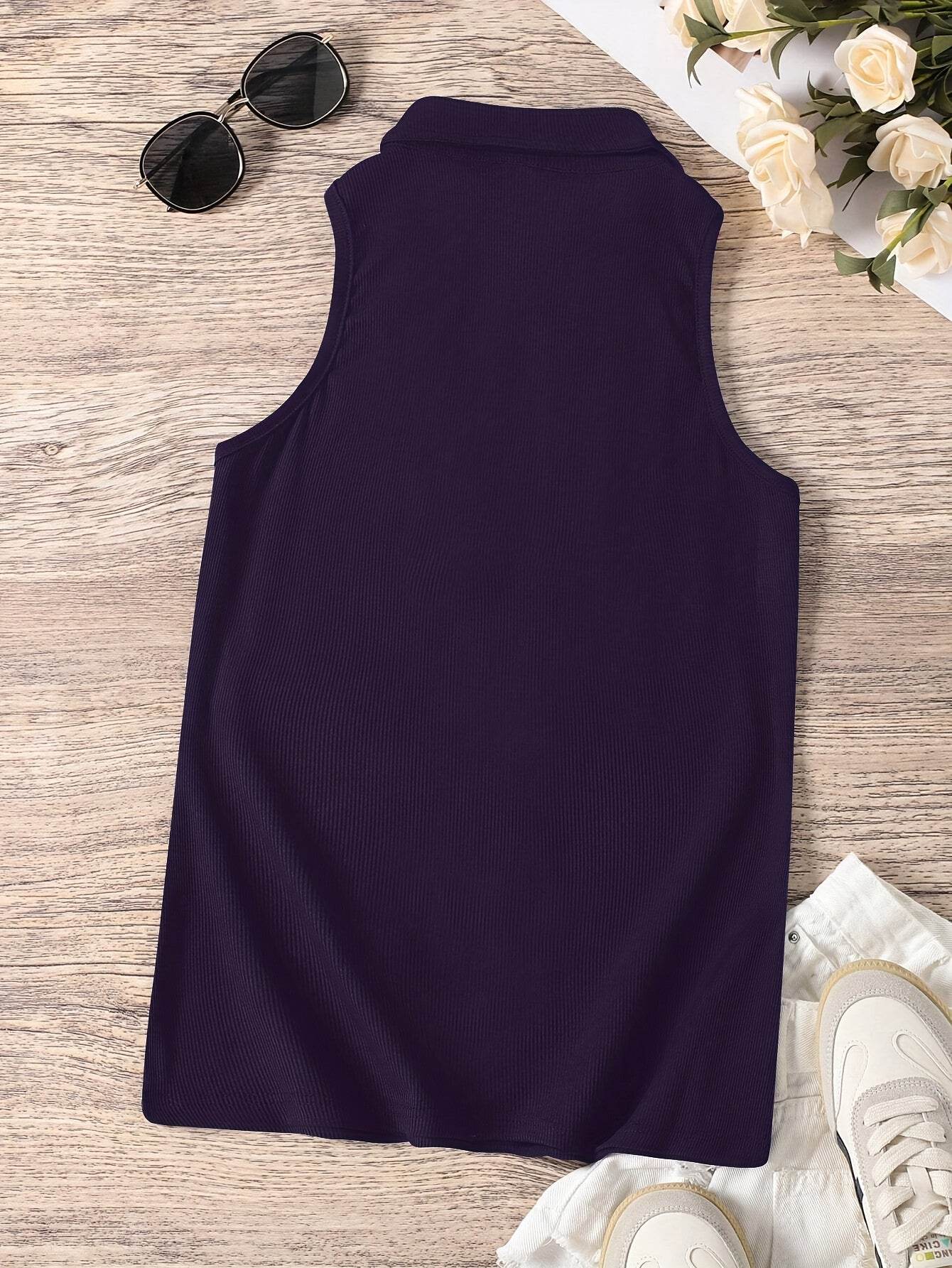 Summer Ribbed Tank Top - Where2Save