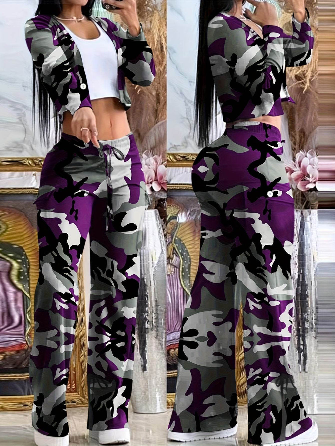 Camouflage Comfort Outfit - Where2Save