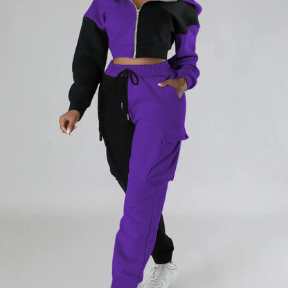 Hoodie Set Stylish Two-Piece Comfy Set