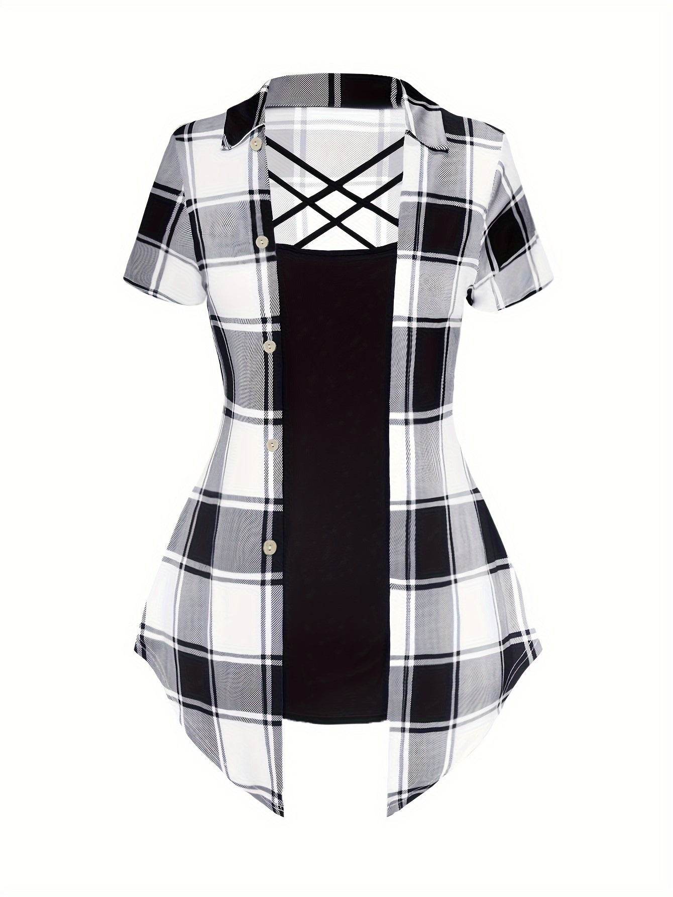 Large Size Women's Casual Three-Piece Set - Where2Save