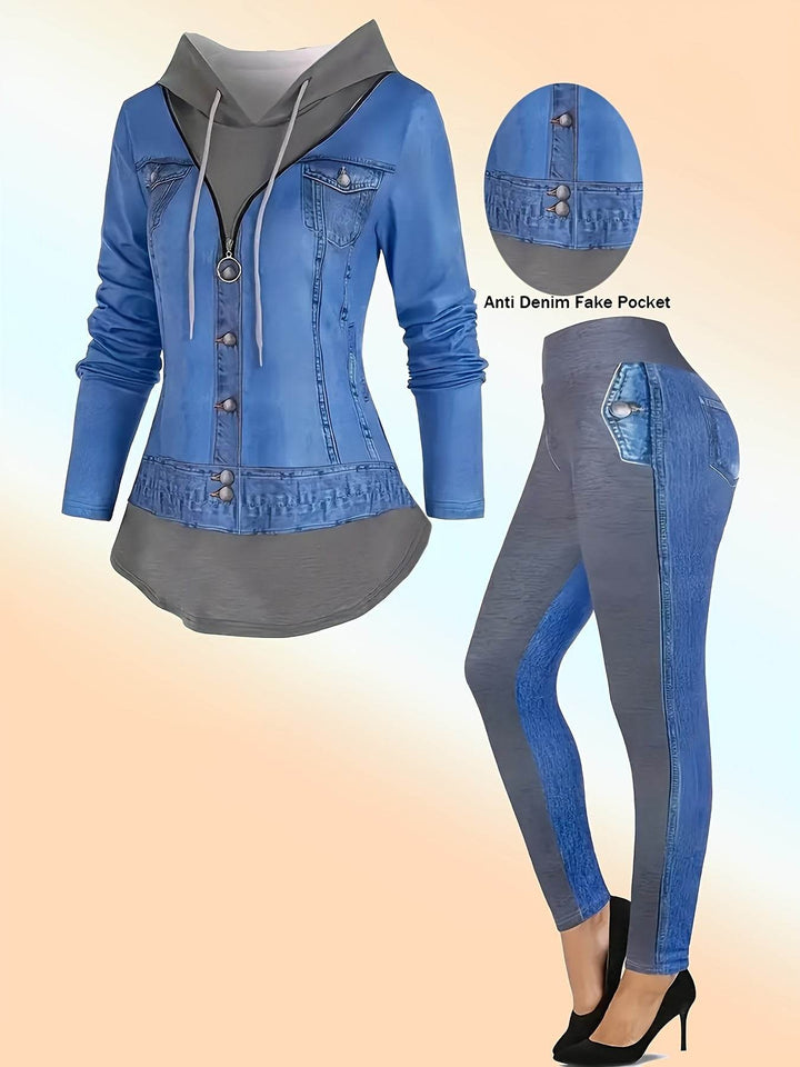 DenimLuxe Set - Where2Save